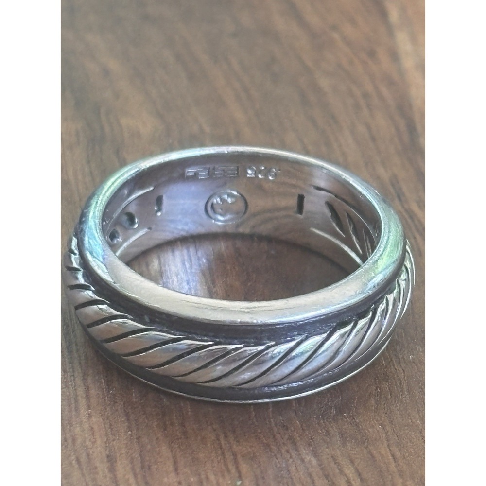 EFFY Sterling Silver Band Ring Size 10.5